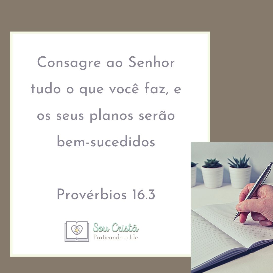 Provérbios 16.3